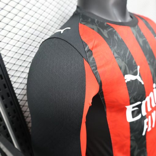25-26 AC Milan, Home, Long sleeves, Player - Image 4