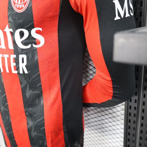 25-26 AC Milan, Home, Long sleeves, Player - Image 7