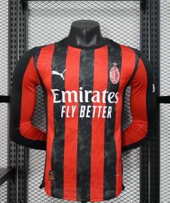 25-26 AC Milan, Home, Long sleeves, Player